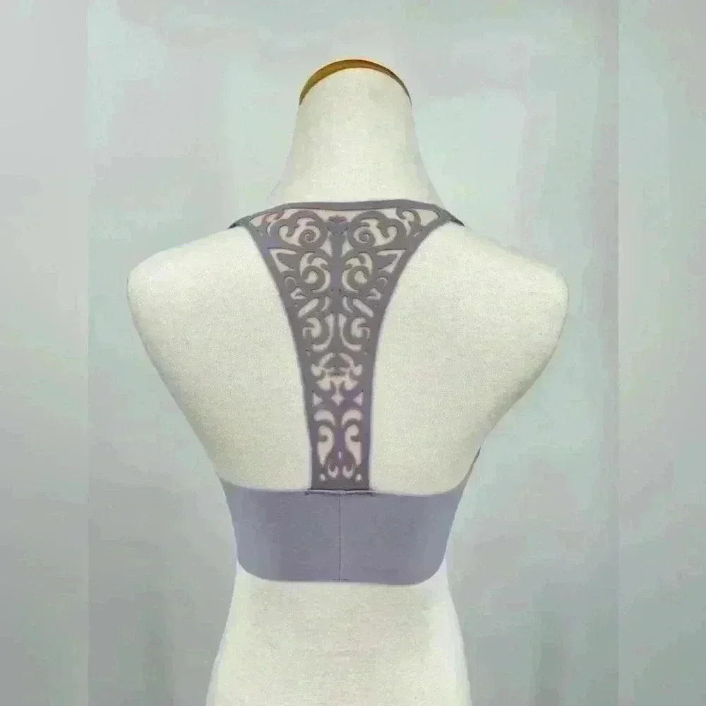 BNWT Victoria's Secret Racerback Plunge Mauve Bra 32DD - Picture 4 of 8